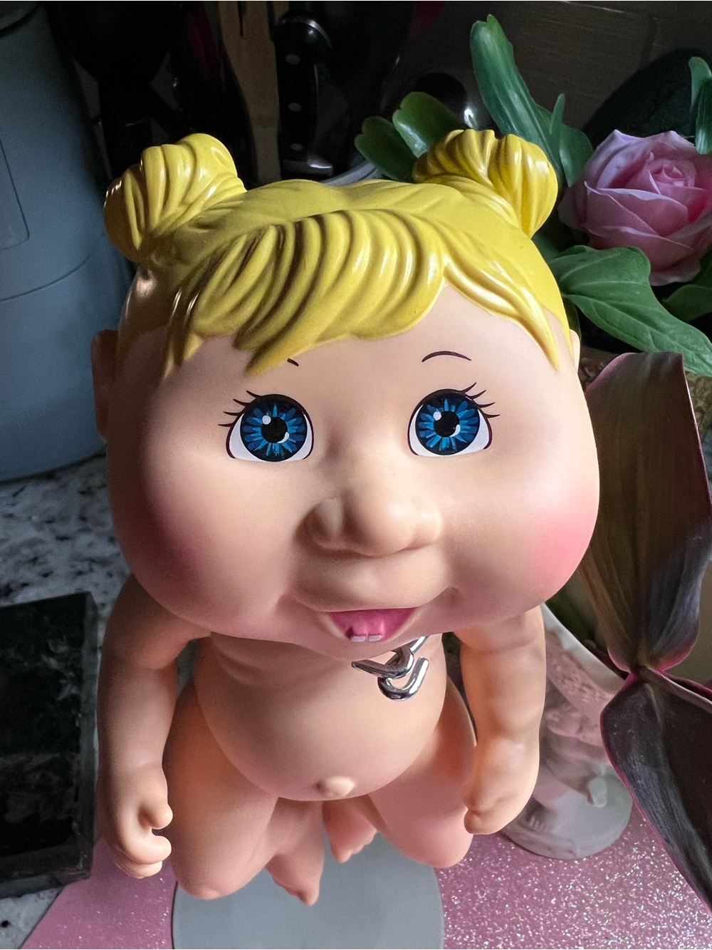 Cabbage Patch Blonde-Haired Blue-Eyed Baby Doll - Kids Toys